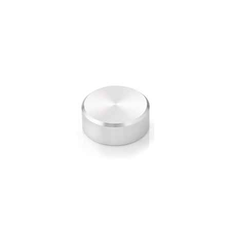 Gyford Standoff Cap, 5/16"-18 Thrd Sz, Aluminum Clear Anodized SO-CAP9